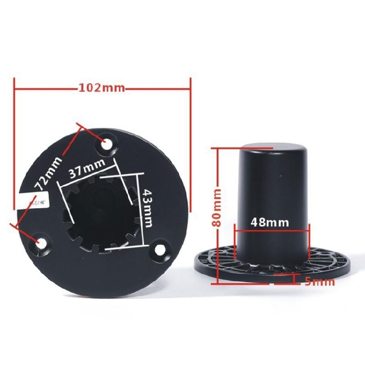 Professionelle Bühnen-Lautsprecherbasis mit Metall-Lautsprecherständerbasis für sichere Montage