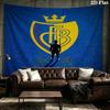 Custom Name FC Basel Printed Tapestry – Wall Hanging for Bedrooms, Dorms, and Home Decor
