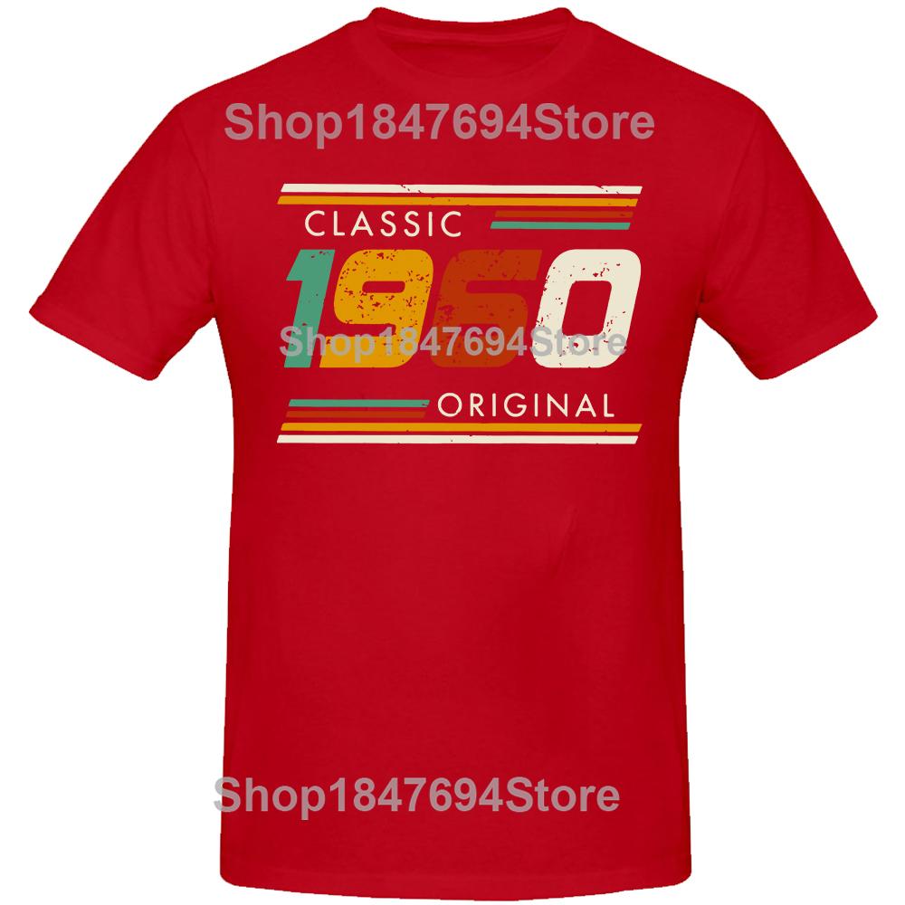 New Men Made in 1960 All Original Parts T Shirt Oversize Printed Casual Tee Shirt Casual Short Sleeve Vintage Couples T-Shirt