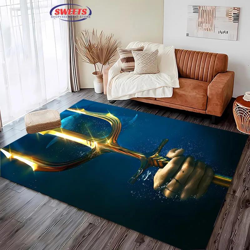 New Shelves ! DC Classic Aquaman Carpet, Bedroom Floor Living Room Bed Mat, Non-slip Exquisite Home Decor, Machine Washable Rug