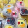 Simulated Fruit Pudding Squeeze Toy Soft Slow Rising Stress Relief Sensory Fidget For Anxiety Adhd Gifts For Kids Adults