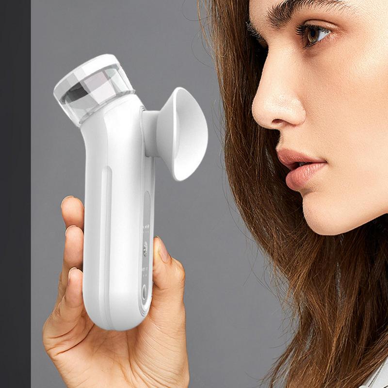 Rechargeable Nano Eye Mist Steam Sprayer Portable Heated Face Steamer Device for Dry Eye and Skin Moisturizing Cleaning Soothing