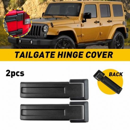 Для Jeep Wrangler JK 2007-2018 Unlimited Аксессуары Накладки на петли задней двери