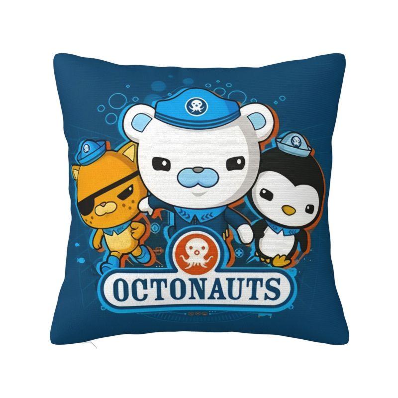 Custom Disney The Octonauts Adventure Luxury Pillow Cover Home Decor Car Cushion