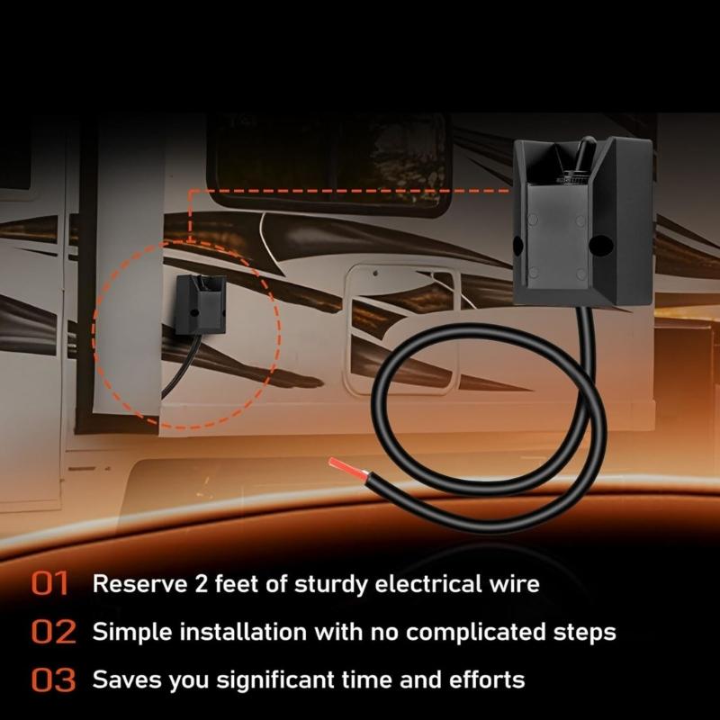 Plastic 12V 30A Push Pull Switches 264346-10 Replacement Pre Wired for Easy Installation In Cars Trucks & Marine Equipment