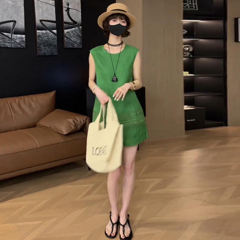 

Petite Women s Yellow Summer Sleeveless Vest and Shorts Set XL