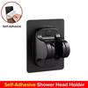 New 15CM Large Panel 6 Modes Pressurized Shower Head Multi-function Sprayer High Pressure Adjustable Shower Bathroom Accessories