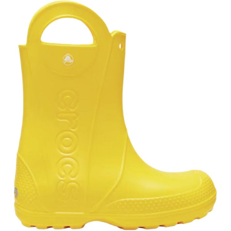 Crocs Handle It Comfortable Soft Non-Slip Durable High-Top Toddler Shoes Yellow Baby Shoes 211056-730