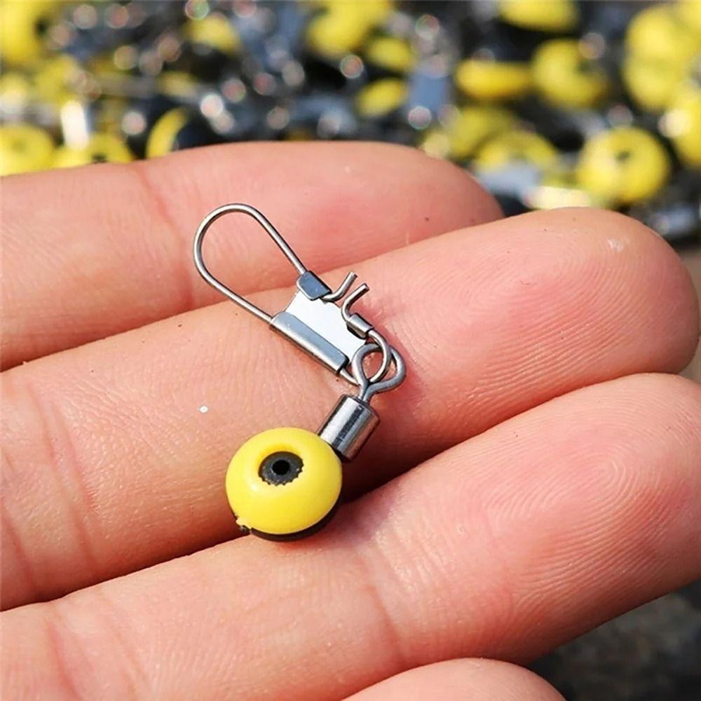 20Pcs/Set 32mm Fishing Float Bobber Stop Swivel Space Beads Stopper Fishing Accessories