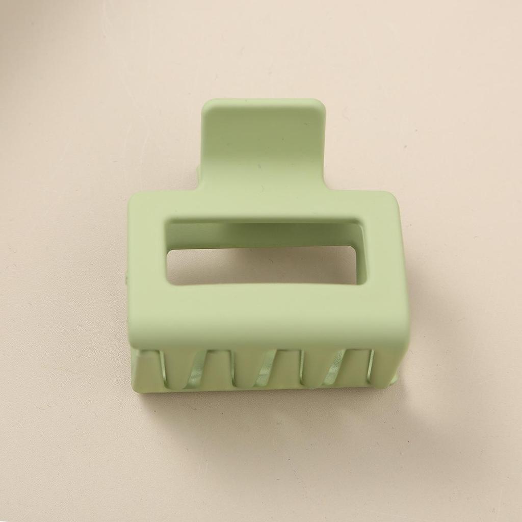 8.5CM x 10.5CM Rectangular Matte PS Hair Clip - Simple Shark Hair Accessory
