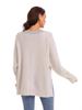 2025 Autumn Winter Loose V-neck Sweater - Women's Fashion Casual Clothing