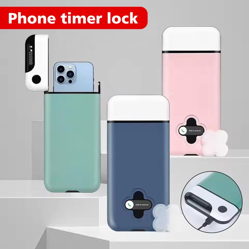 Tragbare Handy-Sperrbox Timer Smartphone-Sperretui Safe Zeitgesteuerte Sperrbox Selbstdisziplin Keepin Box Handy-Nutzung einschränken