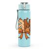 1PC Bow Mama Letter Pumpkin 750ml Color Plastic Sports Water Bottle Leakproof Flip Straw Lid Suitable for Sports Office Home Use