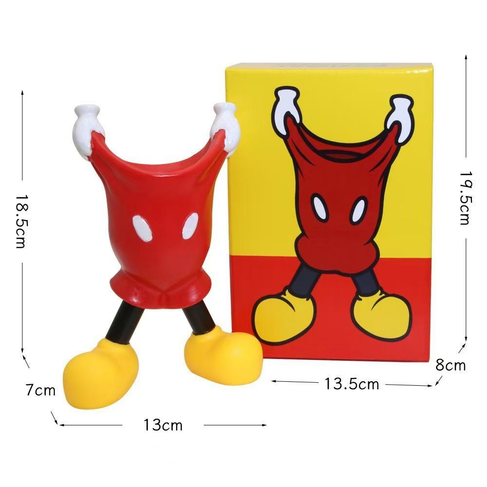 Qiqi Mi Pen Holder: Cute Cartoon Multifunctional Desktop Ornament for Students