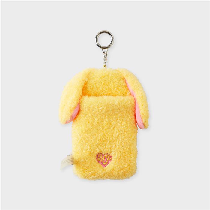 Bunini Plush Photocard Holder Keyring (YELLOW)