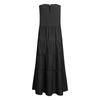 Women's Dress Casual Loose Sleeveless Ruffle Hem Swing Tiered Maxi Dress