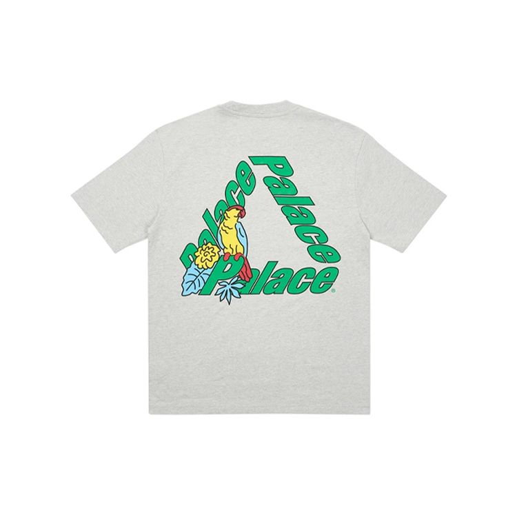 

Футболка Palace Parrot Palace-3 Серые топы унисекс меланжевого цвета P19TS210