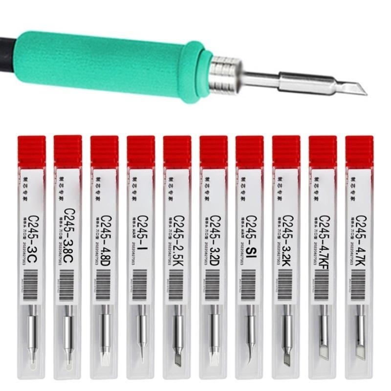 Stabile C245 Lötspitze Feine Spitze Lötspitze Effizient für Erhöht Präzision beim Löten & Elektronikmontage