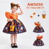 Halloween Girl Princess Dress With Embroidered Lace For Special Occasions