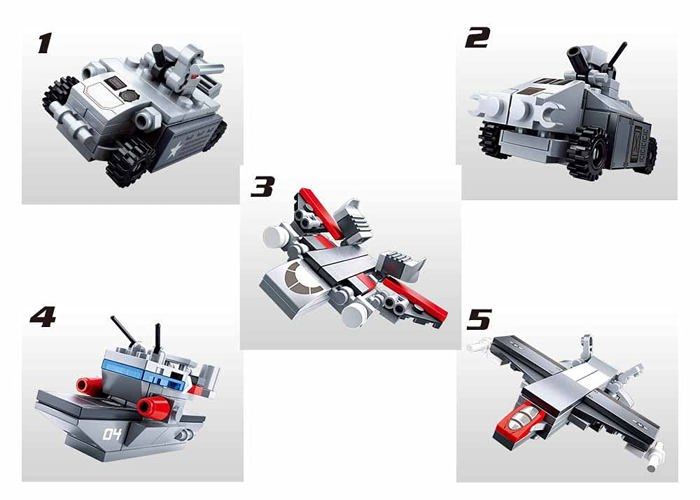 Porte-avions - Sluban - M38-B0662 - 361 pièces - Multicolore - À monter soi-même