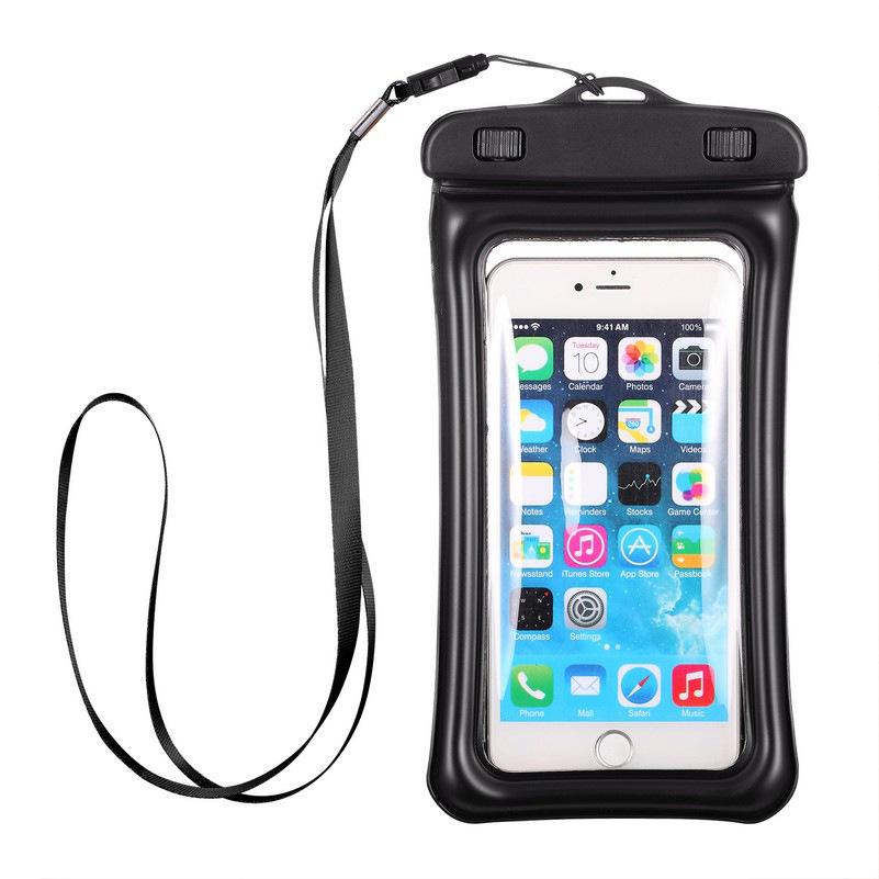 Waterproof Phone Case: Touch-Screen Self-Sealing Bag for Swimming, Diving, and Rafting