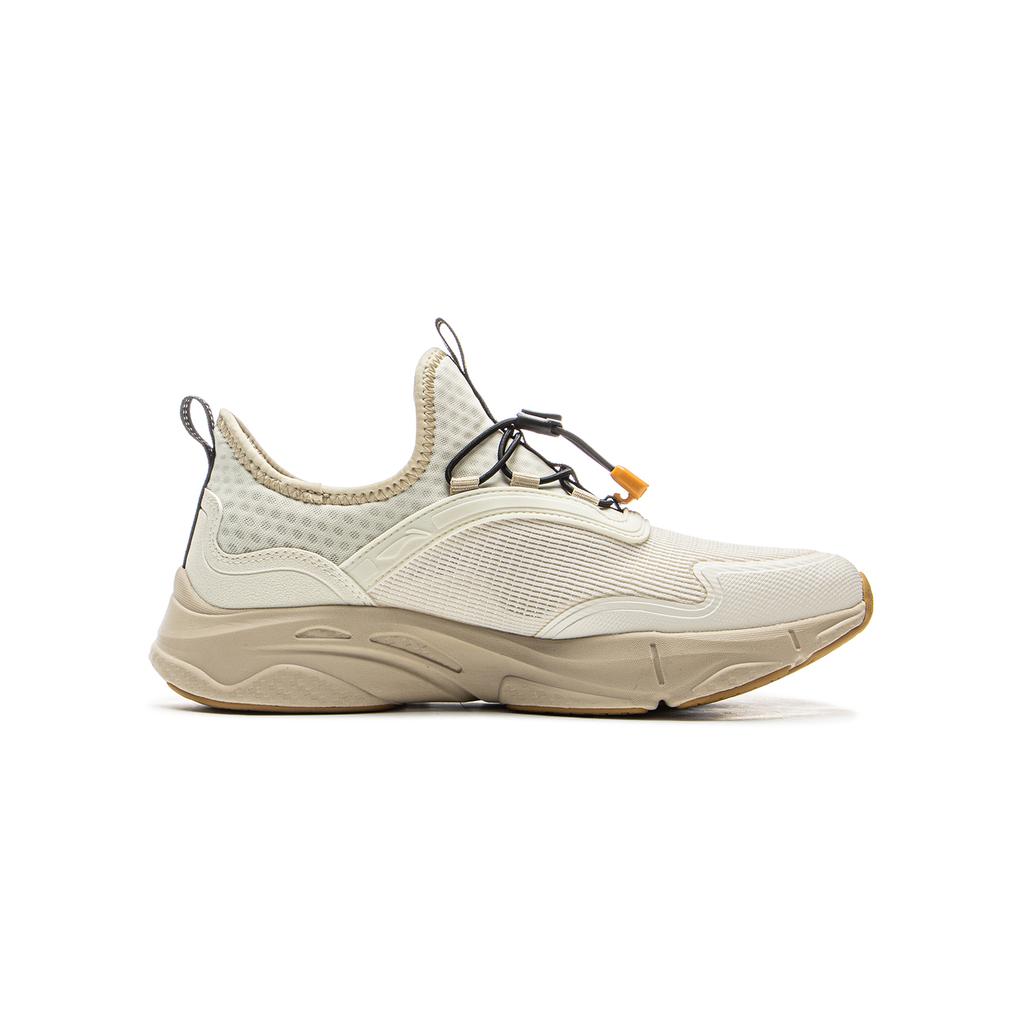 Li Ning Kids Sports Lifestyle Series Synthetic Leather Soft Comfortable Non-Slip Shock Absorbing Wear-Resistant Breathable Casual Shoes YKCV088-7