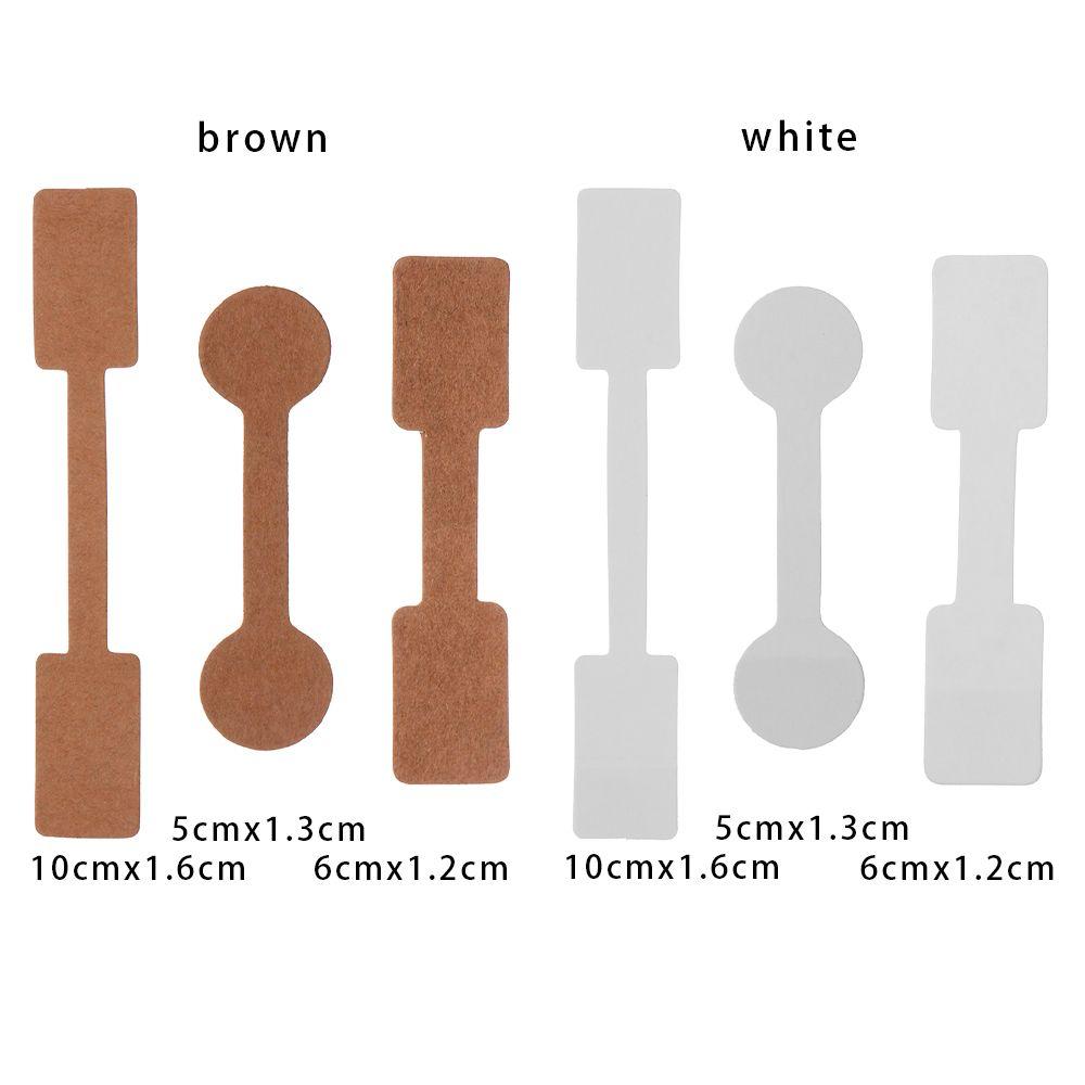 Tool Blank Card Bracelet Hangtags Necklace Ring Tags Jewelry Price Labels Self-adhesive Stickers