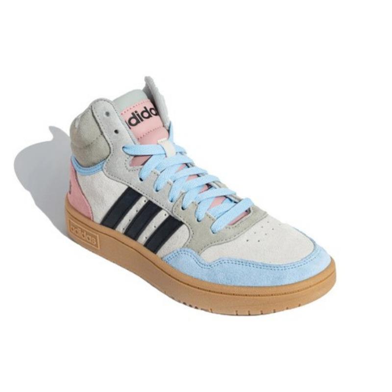 adidas Hoops 3.0 Mid Clear Brown Sky Blue W - HP3105
