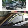 For LINCOLN Nautilus     Car Body Styling Sticker Plastic Window Glass Wind Visor Rain/Sun Guard Vent Parts