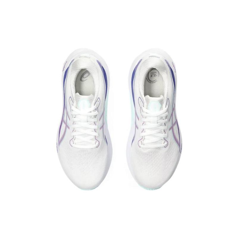 ASICS Gel Kayano 30 White Cyber Grape Women's Sneakers 1012B357-100