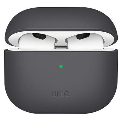 UNIQ Lino AirPods 3rd Gen. Silicone Gray/Ash Gray Case