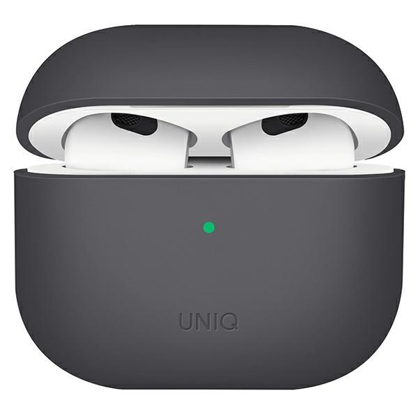UNIQ Lino AirPods 3rd Gen. Silicone Gray/Ash Gray Case
