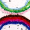 Thickened Turkey Feather Strips for Hat Brims, Skirt Hems, Crafts, and DIY Jewelry