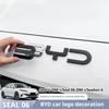 Front Emblem Letter Decoration  Carbon Fiber Emblem Modification