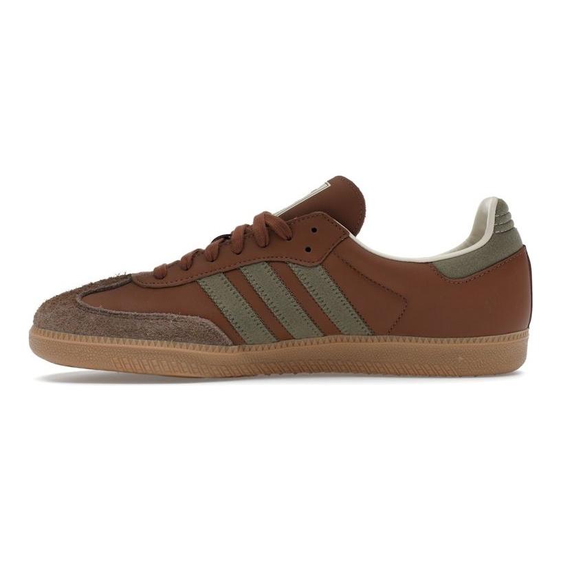 adidas Samba OG Brown Olive Strata Unisex Sneakers Preloved-Brown Earth-Strata IE9122