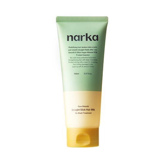 Narka Straight Sleek Hair Milk 150ml Promotion (+ 30ml Hair Pack Free)