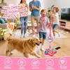 Kids Microphone Toy With Flashing Stage Lights, Children'S Karaoke Electronic, Birthday Gifts For Girls Boys, Happy Childhood