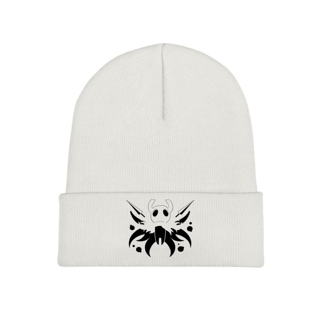 Hero of Dirtmouth Hollow Knight Strickmütze Mützen Herbst Winter Mütze Warm Polyester Casual Totenkopf Videospiel Mütze Unisex Damen