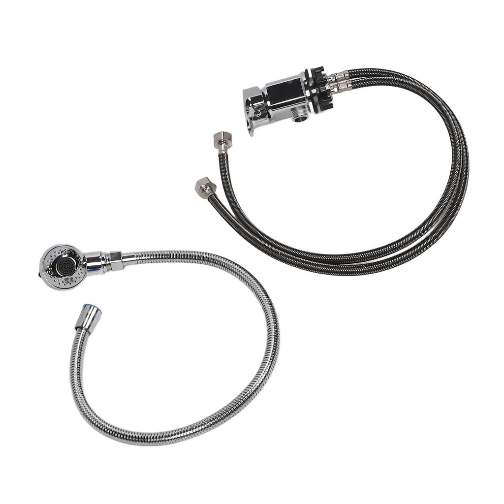 Shampoo Bowl Faucet Rust Resistant 70cm Hose Zinc Alloy Structure Shampoo Bowl Sprayer for Salon