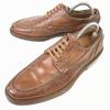 Germany Lloyd Leather U-Tip Dress Shoes Brown 27.0