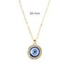 Necklace for Women Blue Turkish Golden/Silver Chain for Evil Eye Ne