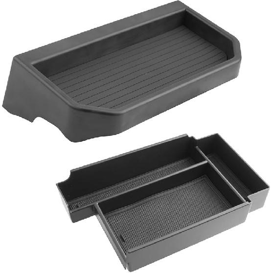 LUWU for 2022 2023 2024 2025 2026 Pathfinder Dashboard Storage Tray 2025 2026 Pathfinder SL/Platinum/Rock Creek 9-inch Behind Screen Organizer Center