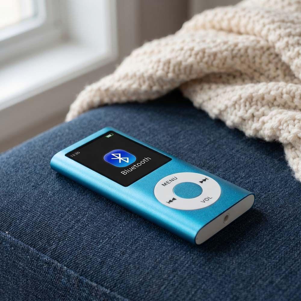 Memory Card Support Portable Media Player Ultra Thin Bluetooth MP3 Player MP3 Music Player Running