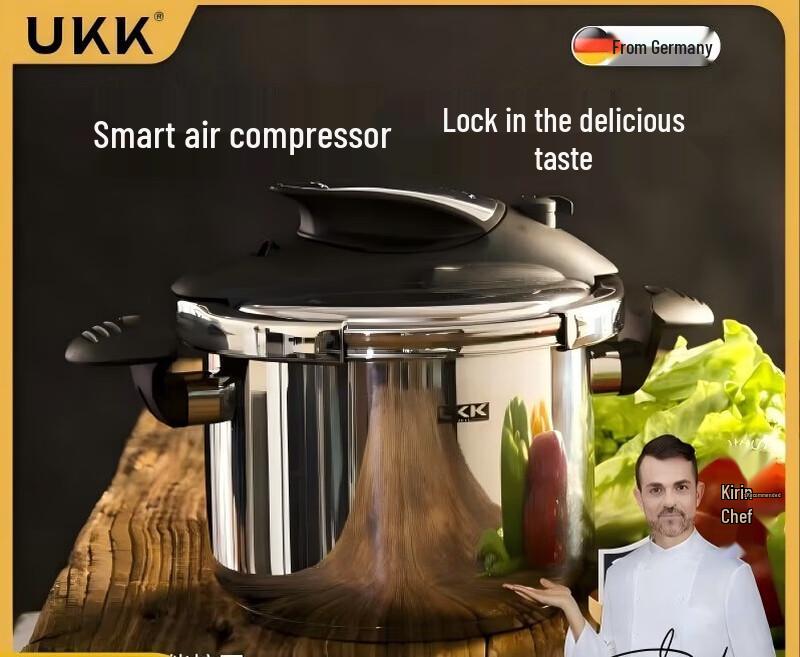 UKK 304 Stainless Steel Universal Pressure Cooker