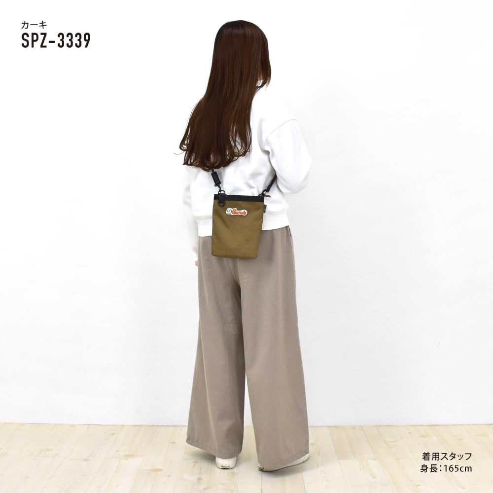 Shoulder Bag Sacoche Mini Bag Smartphone Shoulder Logo Simple 2way Water Repellent Environmentally Friendly Fabric for Commuting To School or