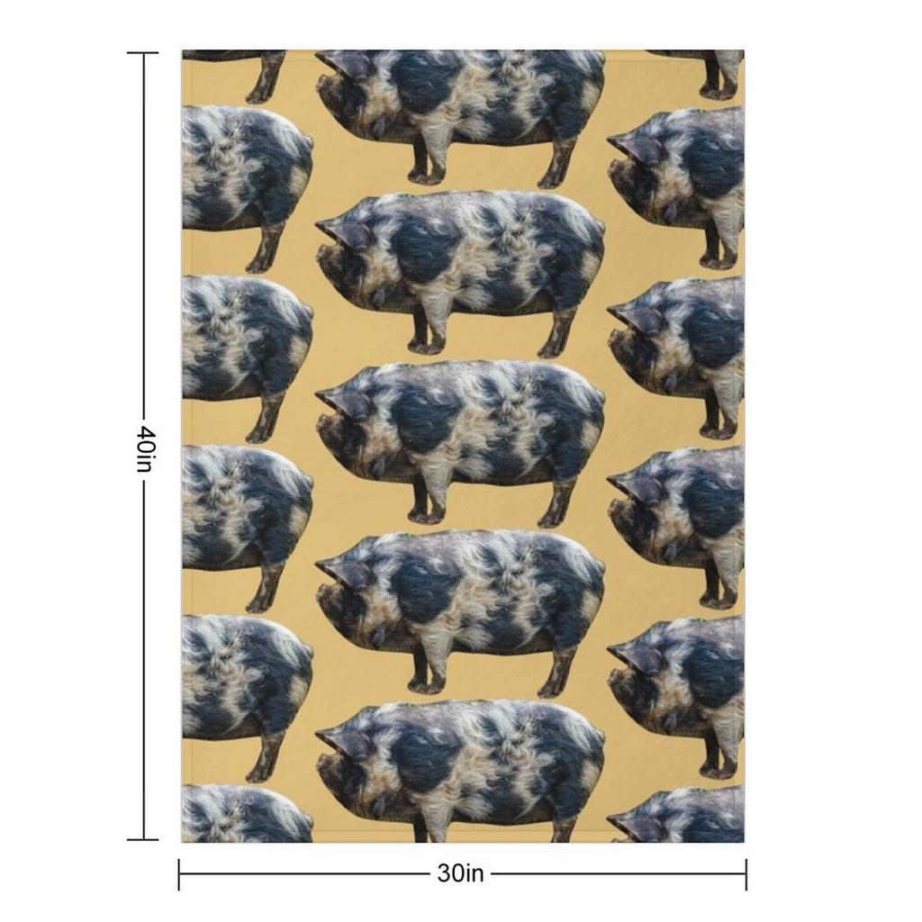 KuneKune pig Throw Blanket Thin for sofa heavy to sleep cosplay anime Blankets