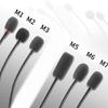 Pack of 5 Microphone Sponges Covers Advanced Wind Foam Reduction Durability Design for Panel Discussions Speech Systems