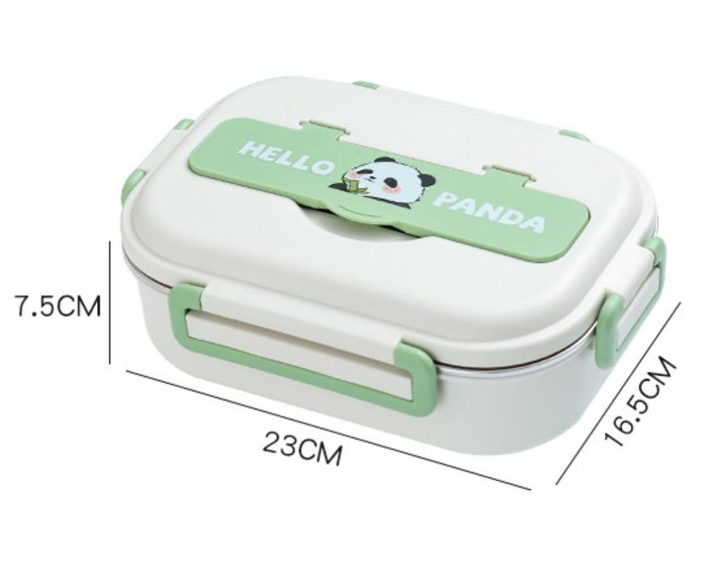 Large Capacity Bento Box with and Integrated 304 Stainless Food Meal Microwave Perfect for Office Club Picnics Dinnerware, Chopsticks, Spoon,