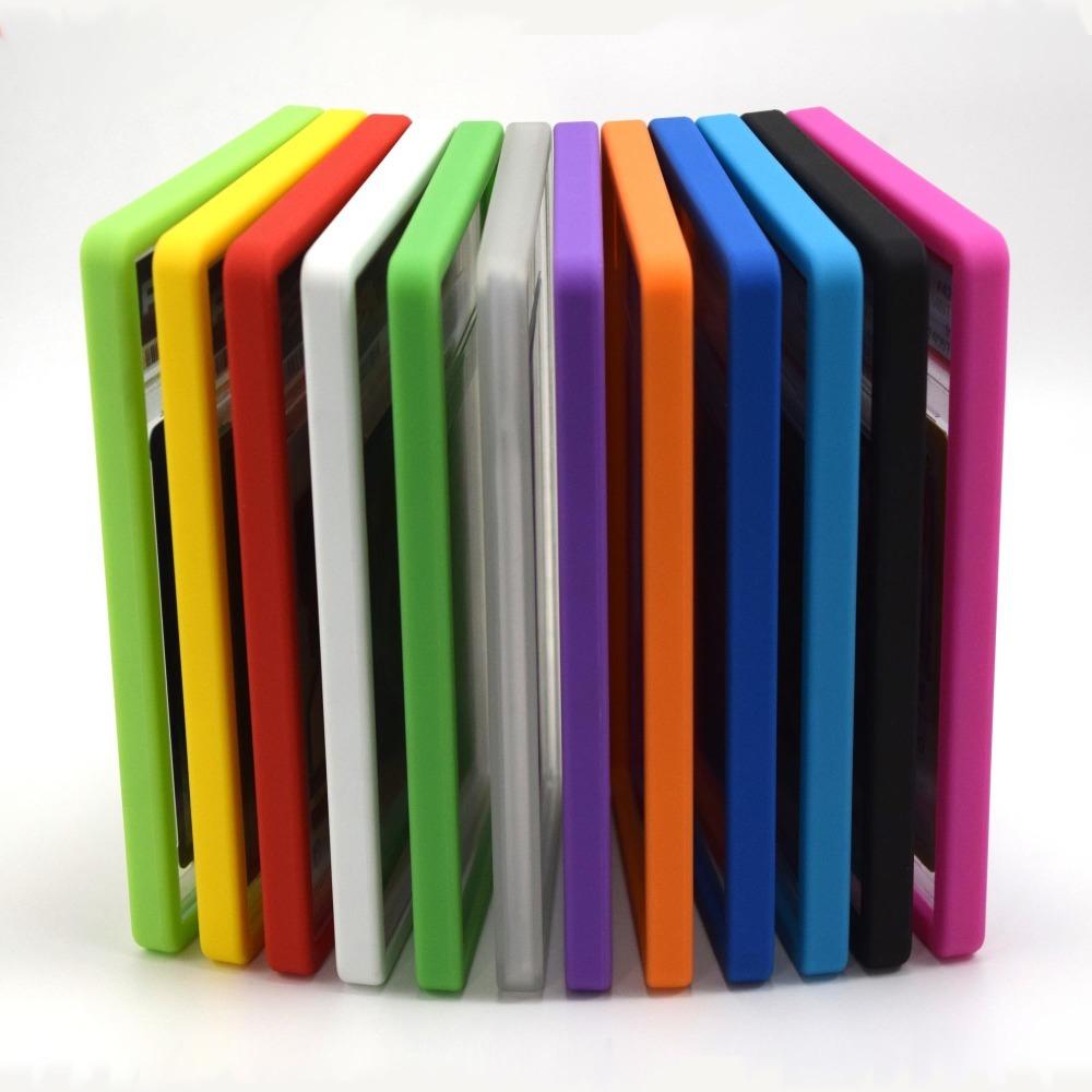 Trading Card Soft Silicone Frame Silicone Tight Fit 35PT Protective Case Shock Absorption Lightweight Rating Cards Holder