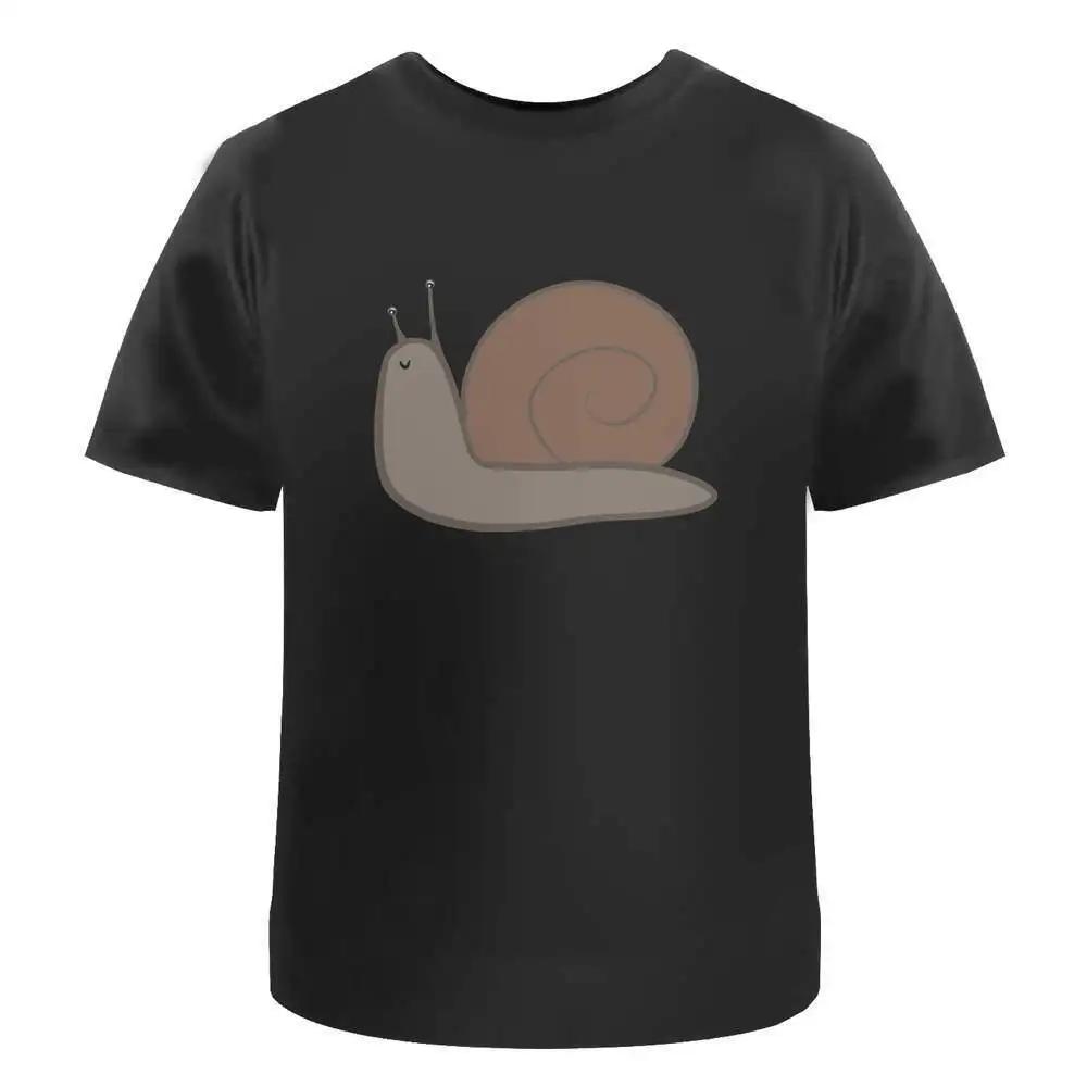Snail Unisexs Unisexs Cotton Tshirts